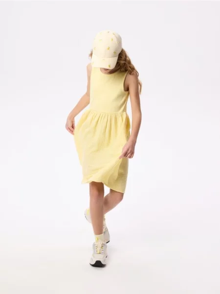 Reserved Rochie din galben-deschis galben
