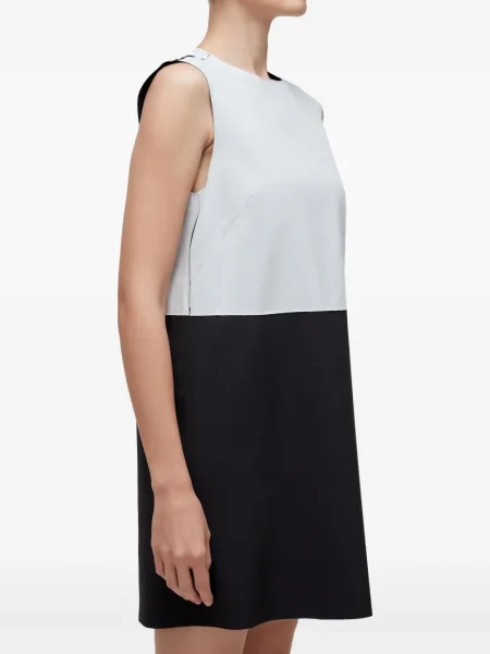 Rochie mini Osklen fără mâneci de costum negru