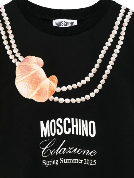 Koszulka dziecięca Moschino czarna