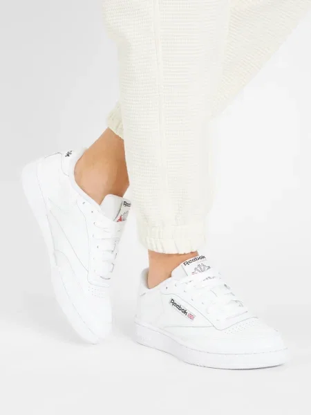 Sneakerși Reebok Club C 85 alb