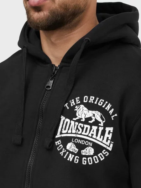 Худі Lonsdale чорне