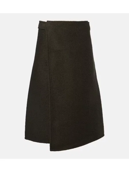 Fustă Proenza Schouler de lână maro