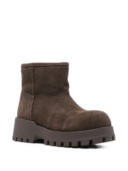 Cizme scurte Sergio Moretti Firenze chunky maro