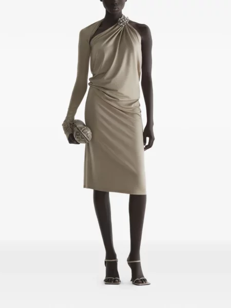 Rochie Mugler drapată de costum