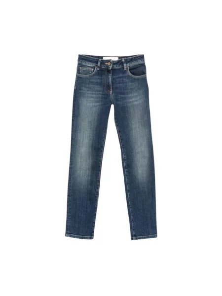 Jeansy Elisabetta Franchi niebieskie