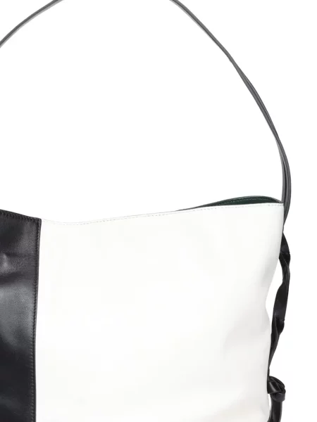 Geantă shopper Marni alb