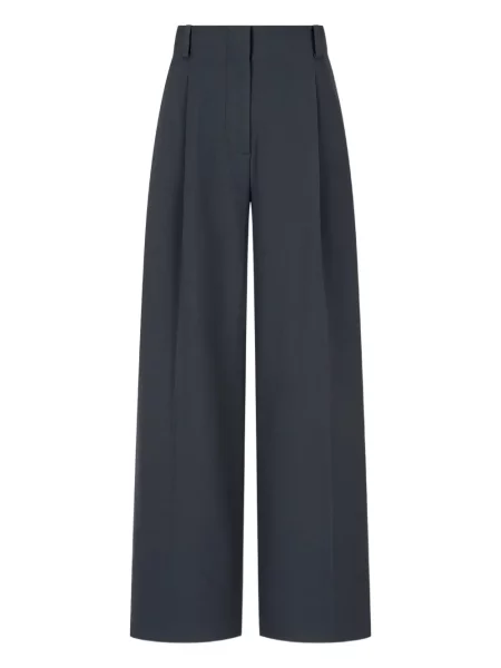 Pantaloni Studio Tomboy din fleece plisate gri