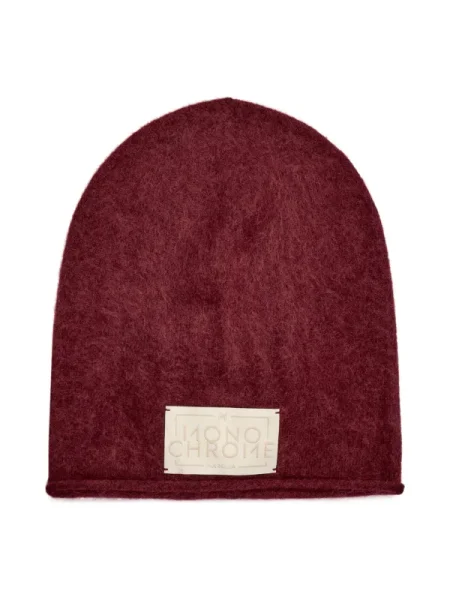 Marella De lână căciulă APRILE cu adaos de cașmir bordo