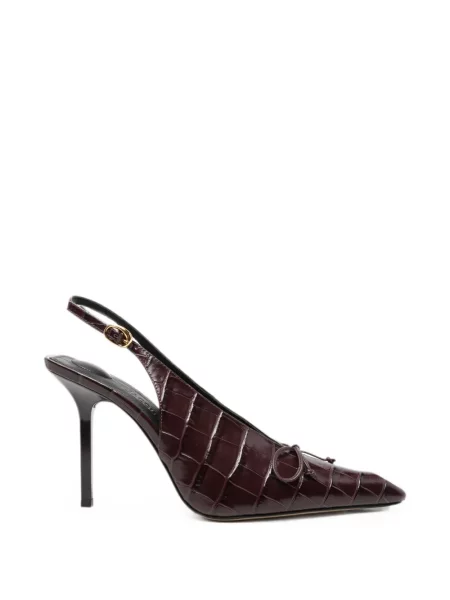 Pantofi cu toc Jacquemus slingback maro