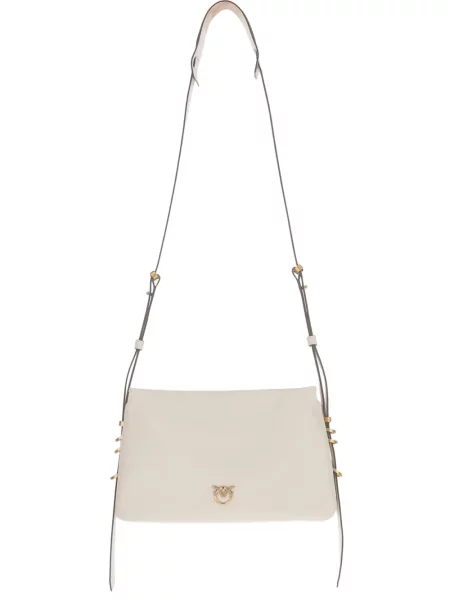 Geanta crossbody Pinko alb