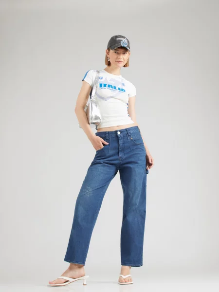 Herrlicher Rifľové kapsáče Peyton denim modrá