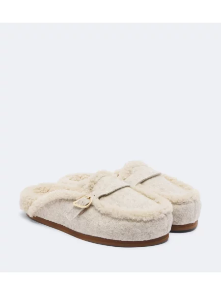 Mules Ancient Greek Sandals béžová