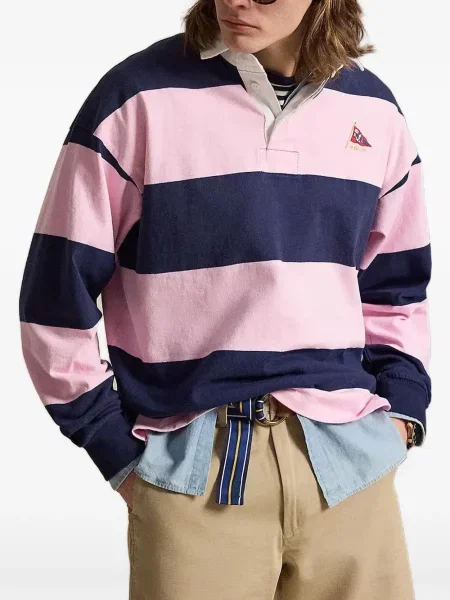 С яка чорапи Polo Ralph Lauren с автограф на райета зелено