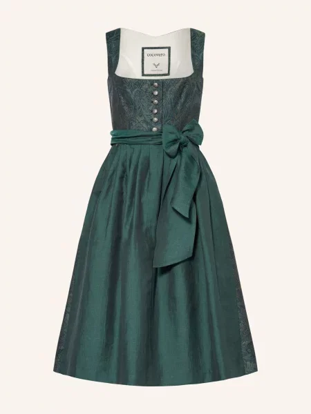 Cocovero Sukienka Bawarska Hedi gruen zielona