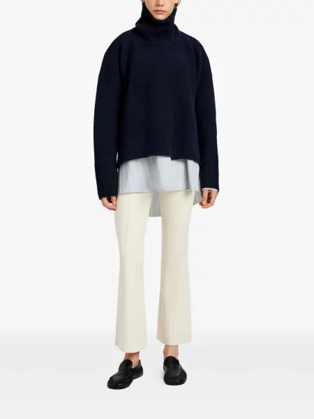 Pantaloni Proenza Schouler alb