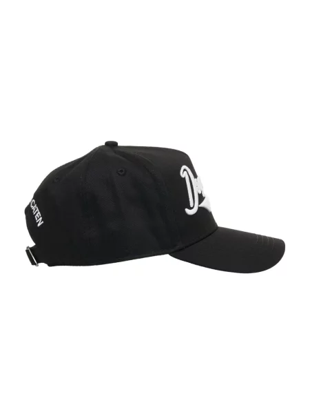 Czapka z daszkiem Dsquared2 z logo czarna