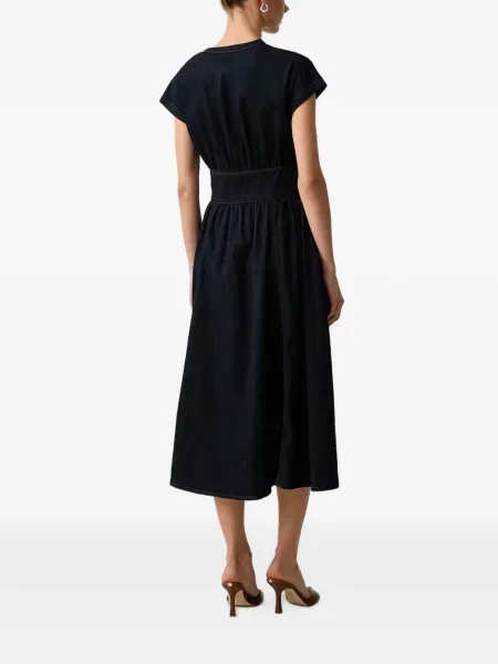 Rochie midi Morgan albastru