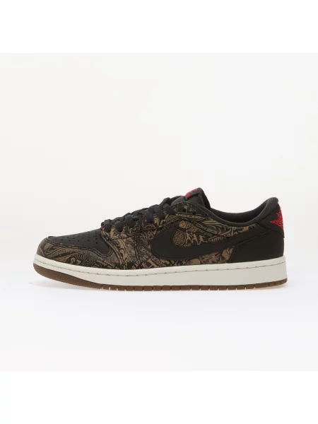 Sneakers Air Jordan 1 Low OG "Laser" Black/ Varsity Red/ Summit White EUR alb