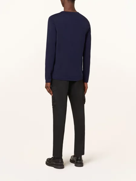 Drykorn Sweter Rikono blau czarny