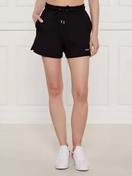Guess Jeans Rövidnadrág EMBRO fekete