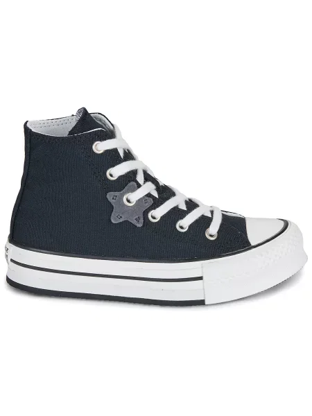 Členkové topánky Converse čierna