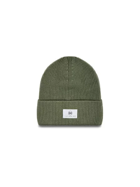 Zimní čepice BUFF Knitted Drisk silversage šedý