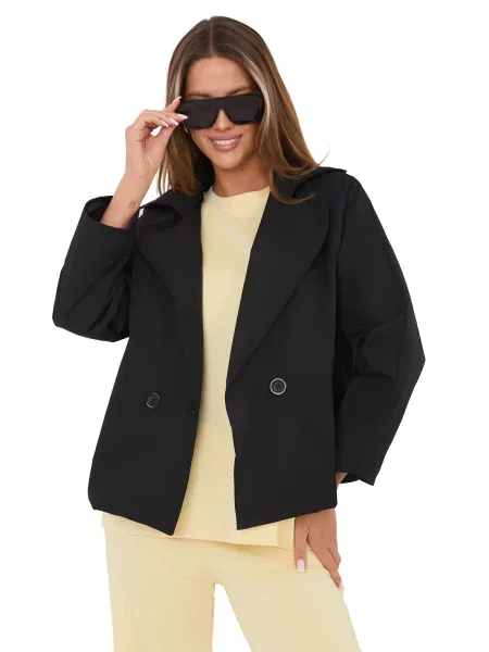 Palton Rue Paris negru
