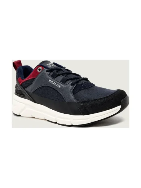 Tommy Hilfiger Sneakers cu adaos de piele