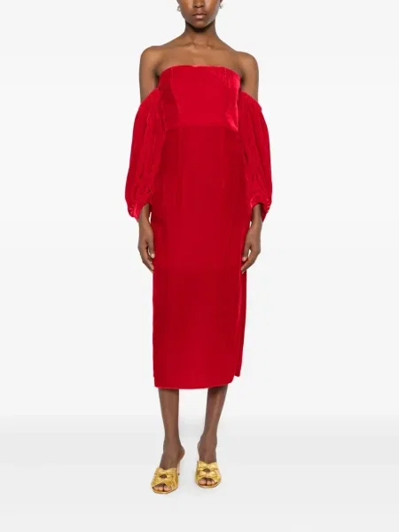 Rochie Forte_forte de costum roșu