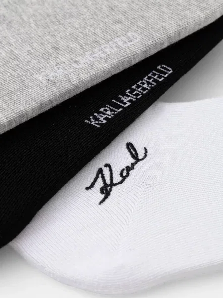 Шкарпетки Karl Lagerfeld K/SIGNATURE сірий