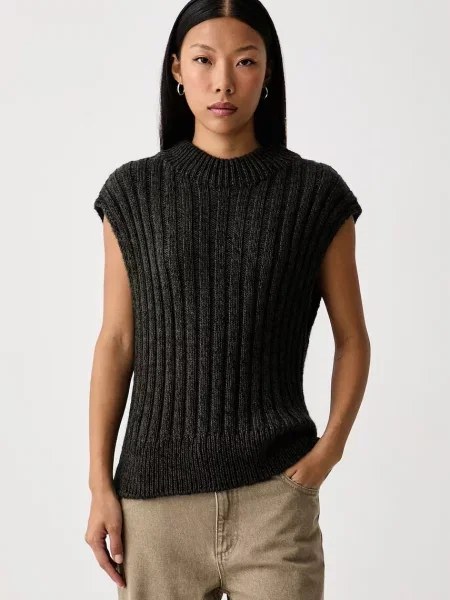 Barbour vestă pentru femei cu lână ANASTASIA verde