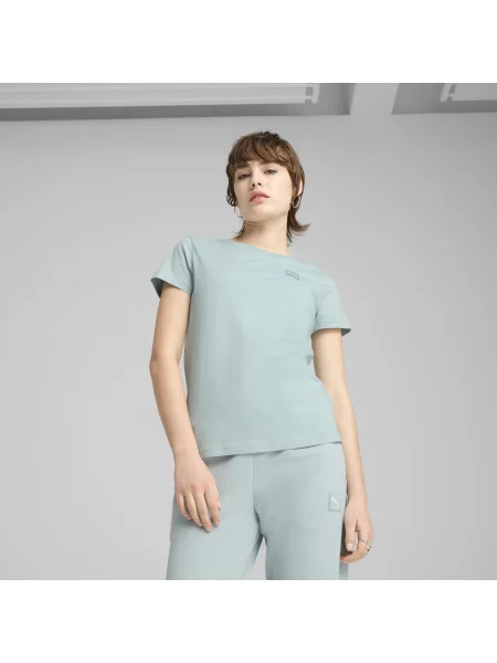 Koszulka ESS ELEVATED PUMA Modern Mint Green zielona