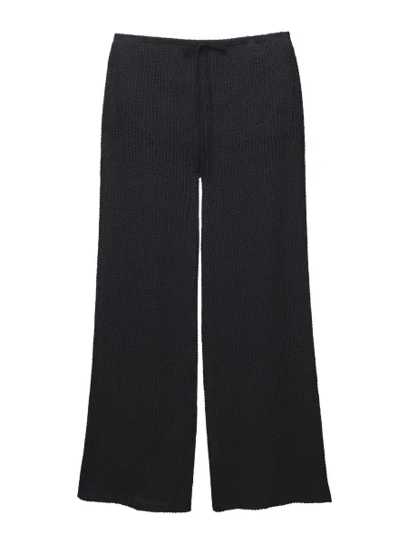 Pull&Bear Pantaloni negru