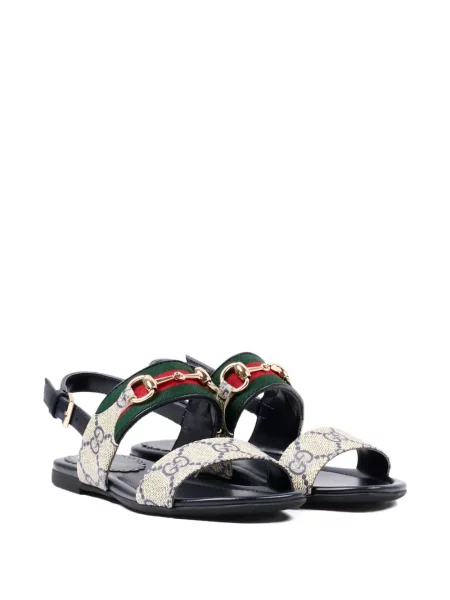 Sandały dziecięce Gucci niebieskie