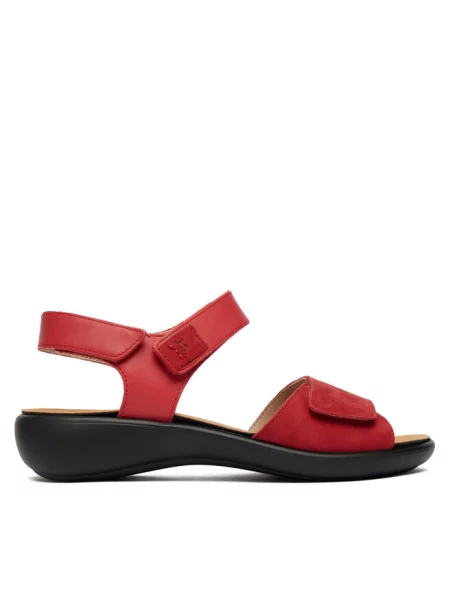 Sandały Josef Seibel czerwone