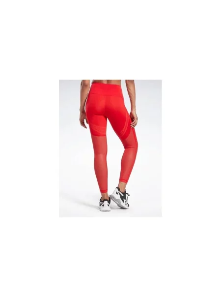 Legíny Reebok Sport červená
