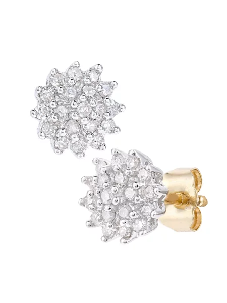 DIAMANT LETERNEL Náušnice strieborná