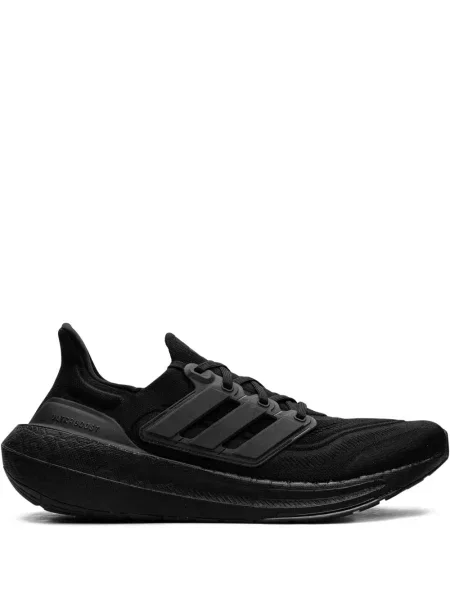 Pruhované trekkingové lněné tenisky Adidas UltraBoost šedé