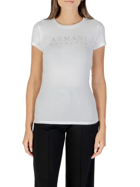 Armani Exchange tricou alb