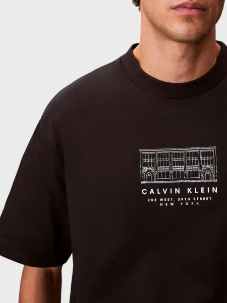 Футболка Calvin Klein Jeans чорна