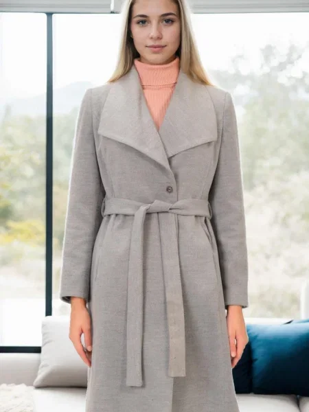 Palton Dewberry gri