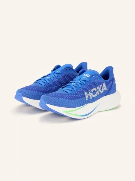 Hoka Běžecké Boty Mach 7 modrá / neonově zelená bílá