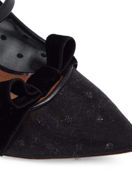 Papuci tip mules Malone Souliers plasă negru