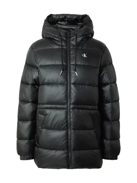 Calvin Klein Jeans Geacă de iarnă negru alb