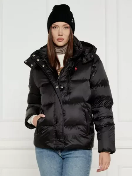 POLO RALPH LAUREN De puf geacă negru