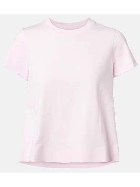 Tricou Dorothee Schumacher din jerseu roz