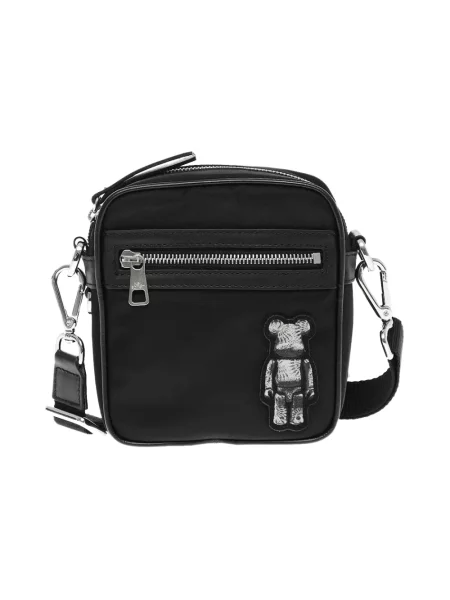 Torba crossbody Neil Barrett z logo czarna
