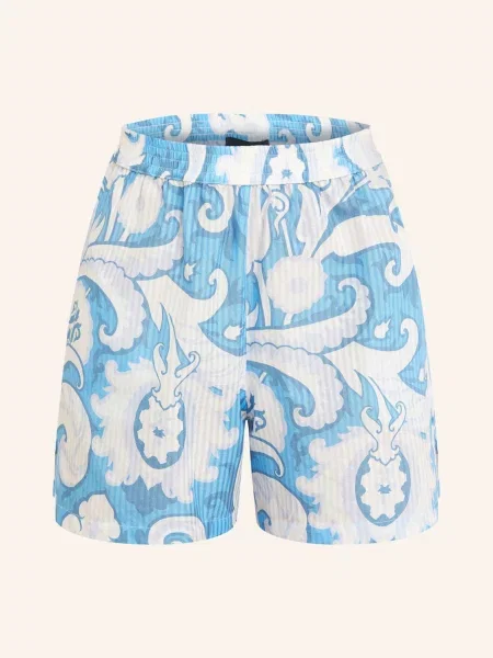 Etro Szorty blau białe