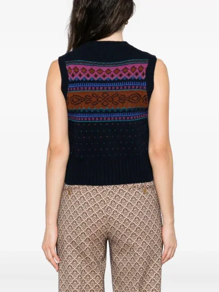 Cardigan Etro de lână albastru