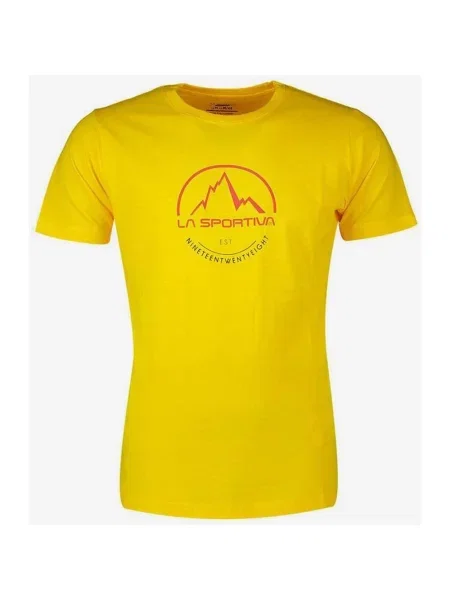 T-shirt La Sportiva Logo Tee z krótkim rękawem L żółty